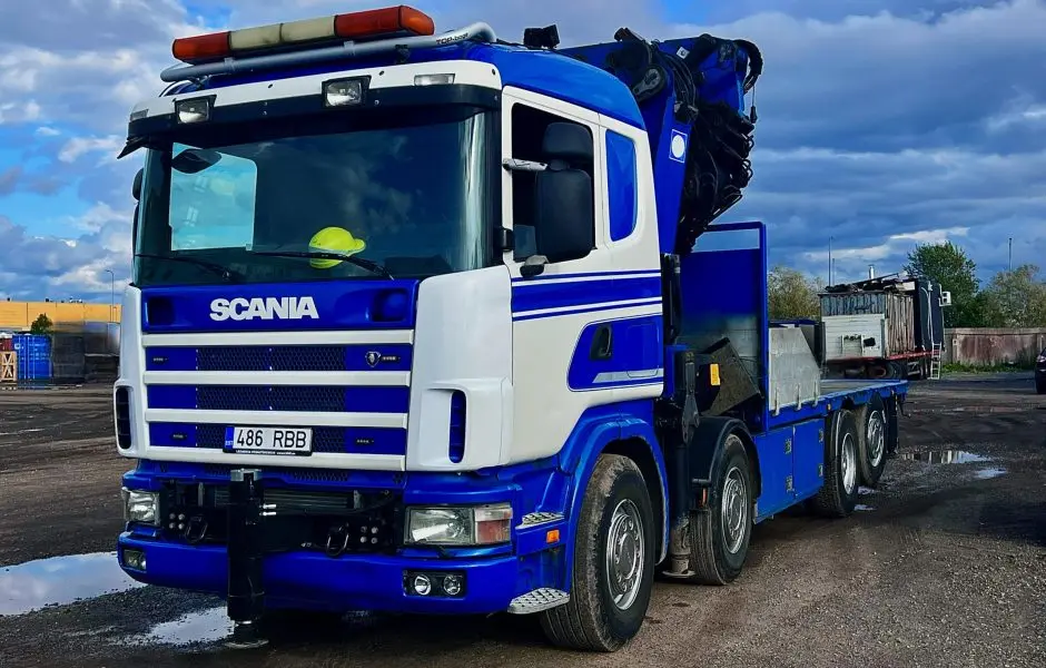 HMF THOR K8 — Scania R124 420